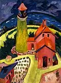 Ernst Ludwig Kirchner: Leuchtturm Staberhuk, 1912, Carnegie Museum of Art, Pittsburgh