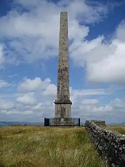 Malcolm Monument in Langholm