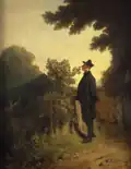 Der Rosenfreund von Carl Spitzweg, ca. 1847–1850
