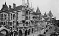 Die Royal Courts of Justice um 1910