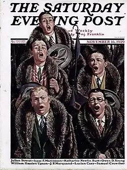 Titelseite der Saturday Evening Post (USA, 1929)