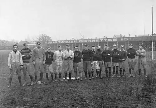 Die Tigers aus Hamilton etwa 1906