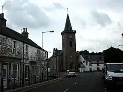 Hauptstraße aus Richtung Kinross