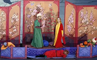 Eine Szene aus dem Panoptikum