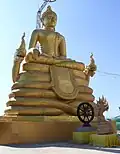 Kleiner Buddha von Phuket aus Messing