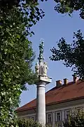 Levstik-Platz mit Mariensäule