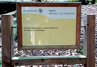 Thementafel Station 4