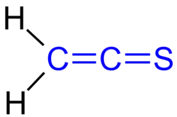 Struktur der Stammverbindung Thioketen