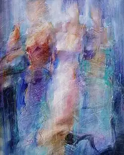 Three Graces in Blue