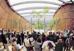 Eröffnung der Giraffensavanne