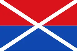 Flagge des Ortes Tytsjerk