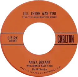 Anita Bryant – Till there was you