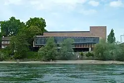 Ansicht vom Rhein her, im Süden, 2011