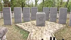 Deutscher Soldatenfriedhof in Tirana (Albanien)