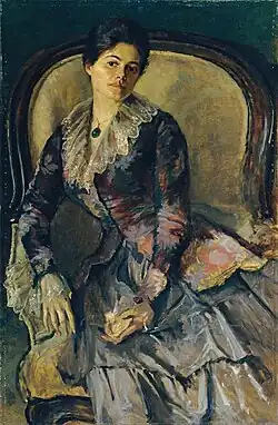 Frau des Künstlers (1914)
