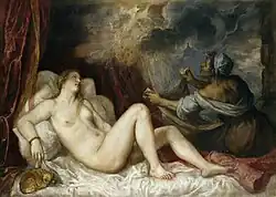 Danaë (Prado-Fassung) (Tizian, 1553/54, Museo del Prado, Madrid)