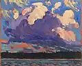 Wolken am Abend, Herbst 1915. Art Gallery of Ontario