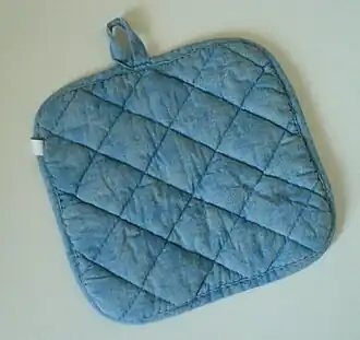 Topflappen aus Stoff