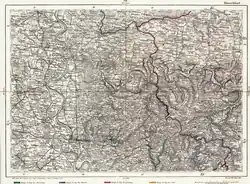 Das Blatt 122 „Düsseldorf“ zeigt Stationen ab Nr. 45 „Breckerfeld“