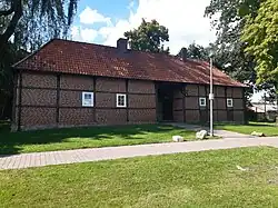 Ansicht des Torhauses von der ehemaligen Vorburg aus