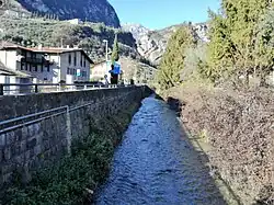 Der Varone im gleichnamigen Stadtteil Varone