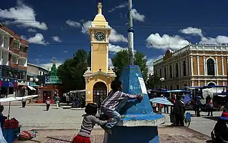 Stadtzentrum von Uyuni
