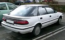 Corolla Fließheck, Heckansicht