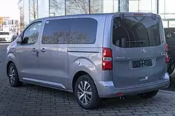 Heckansicht mit Heckklappe