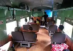 In einem Zug zwischen Ye und Dawei (1. Klasse), 2013