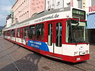 Wagen 266 vor der Modernisierung (2009)
