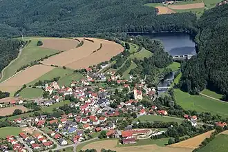 Trausnitz mit Pfreimtalstausee (2013)