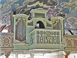 Engelhardt-Orgel in der St. Salvator-Kirche in Trautenstein.