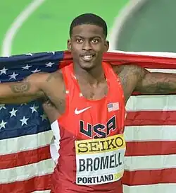 Bronzemedaillengewinner Trayvon Bromell