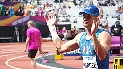 Trey Hardee, USA – Wettkampf aufgegeben