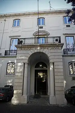 Eingang zum Palácio Ratton