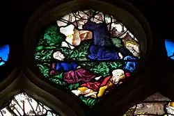 Jesus und die schlafenden Jünger am Ölberg