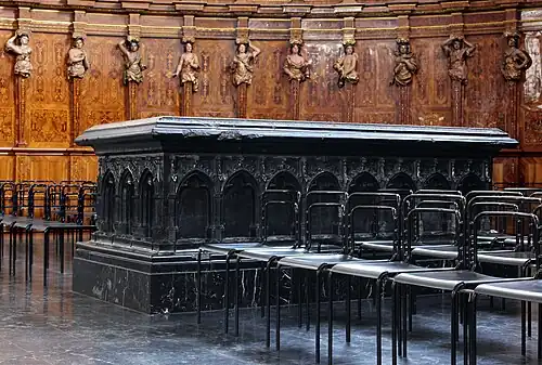 Hochgrab Balduins, Marmor, um 1360 im Trierer Dom