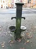 Trinkbrunnen vor dem Stadtpark