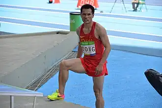 Bronzemedaillengewinner Dong Bin