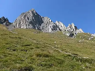 Tristenspitze von Osten