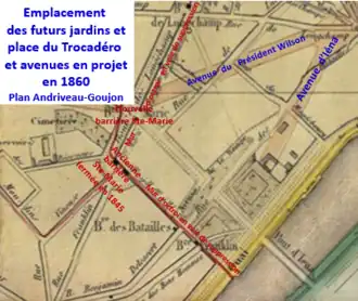Trocadéro, 1860