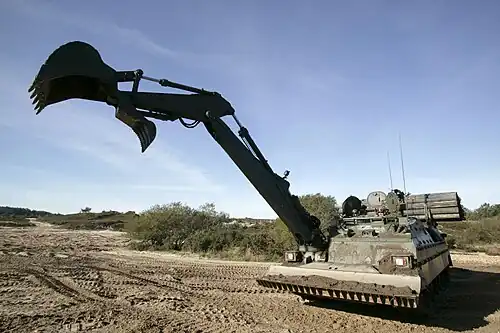 Trojan AVRE ohne Minenräumpflug