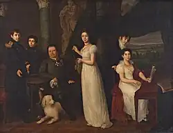 Familienbild der Grafen Morkow (1815)