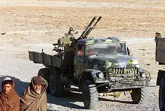Technical auf Basis eines ZIL-131 in Afghanistan
