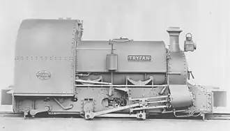 Hunslet-Werksaufnahme der Tryfan