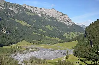 Was vom Tschingelsee 2014 übrig war