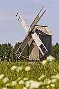 1886 erbaute Windmühle von Tubala