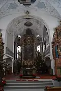 Altar der Kirche St. Ehrhard und Viktor