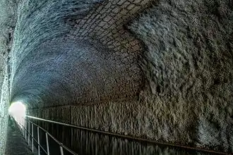 Blick aus dem Tunnel Richtung Nordostausfahrt