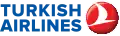 Logo der türkischen Fluglinie Turkish Airlines